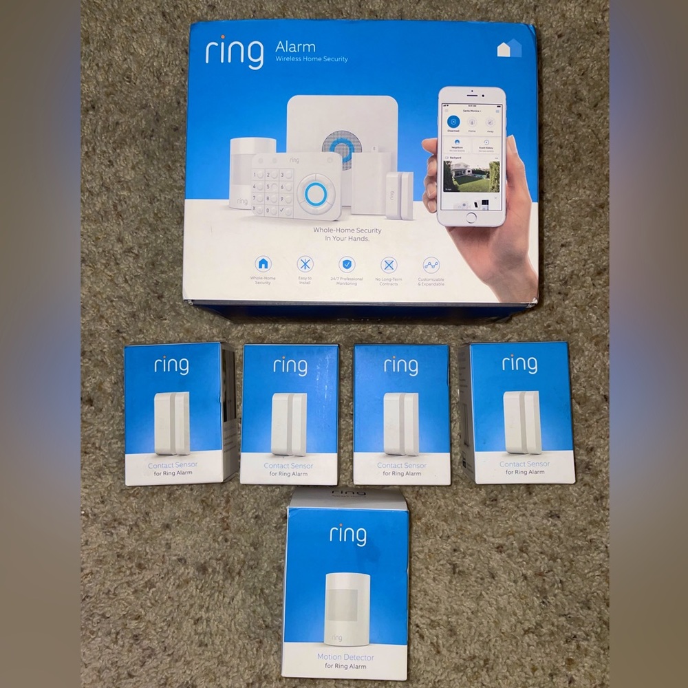 Ring alarm wireless home security system